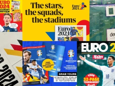 英國印刷業(yè)助力歐足聯(lián)2024歐洲杯：特刊、墻貼與創(chuàng)意促銷品齊發(fā)